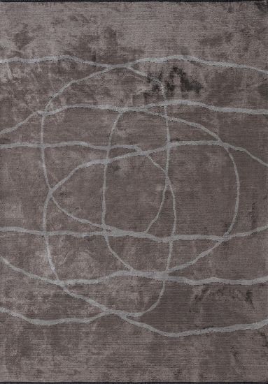 Ebb Brown & Grey Abstract Living Room Rug
