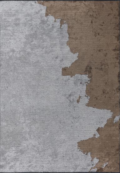 Croftweave Grey & Brown Abstract Bedroom Rug