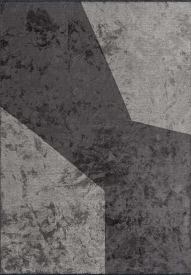 Lucidity Grey Abstract Modern Area Rug