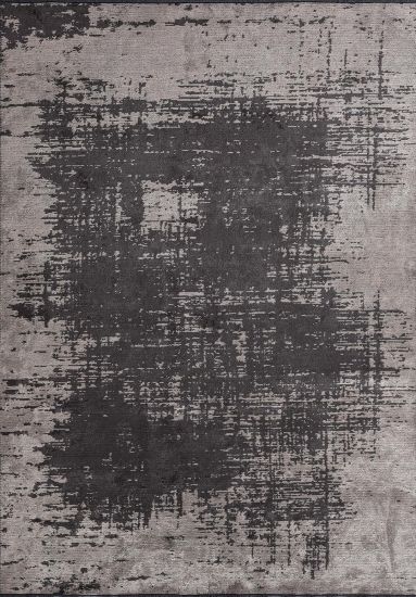Effulgent Grey Abstract Indoor Outdoor Rug