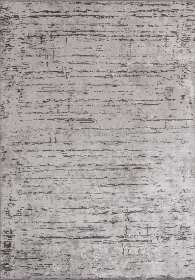Grey Effervesce Abstract Dining Room Rug