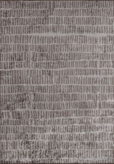 Grey Fortune Abstract Indoor Outdoor Rug