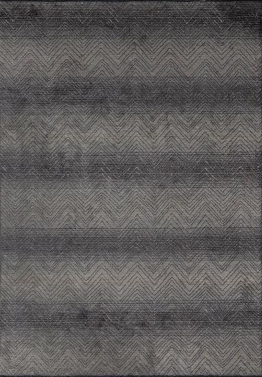 Jubilee Grey Geometric Living Room Rug