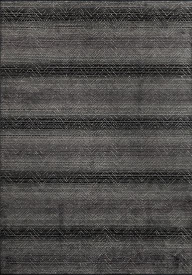 Jubilee Black Geometric Outdoor Rug