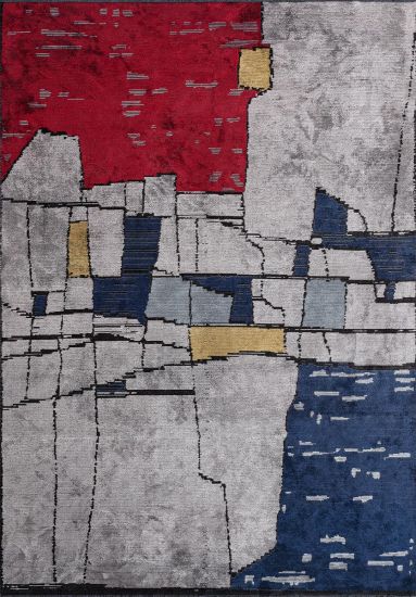Exuberant Multicolour Abstract Outdoor Rug