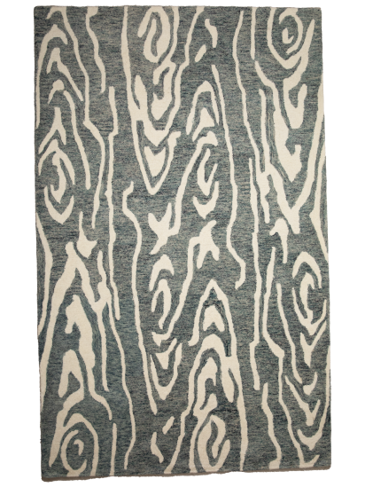 Scandi Chic Hand-Tufted Modern Grey Rug