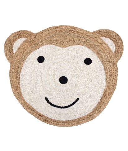 Naturael Brown Cream Jute & Sisal Kids Outdoor Area Rug