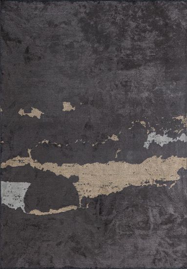 Entwine Grey & Beige Abstract Modern Rug