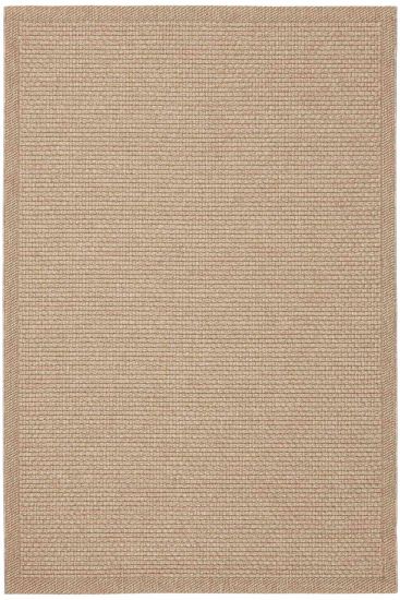 Orizin Bordered Jute & Sisal Brown Outdoor Area Rug