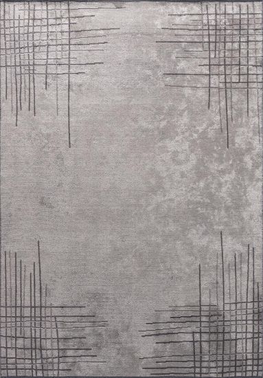 Fiesta Grey Abstract Living Room Rug