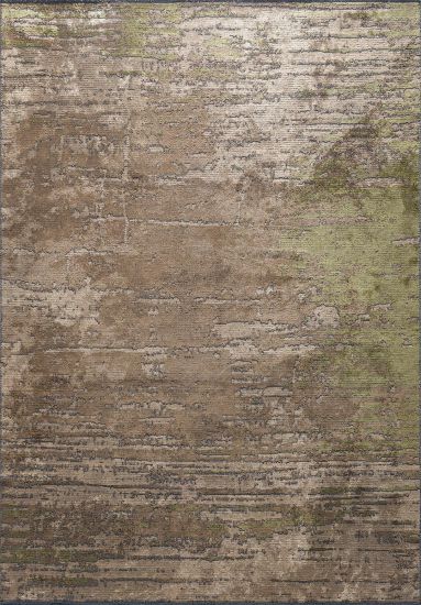Flamingo Brown & Beige Abstract Outdoor Rug