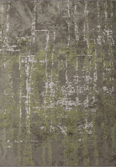 Frolice Grey Green Abstract Indoor Rug