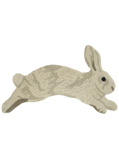 Modern Kids Hand-Tufted Beige & Grey Rug