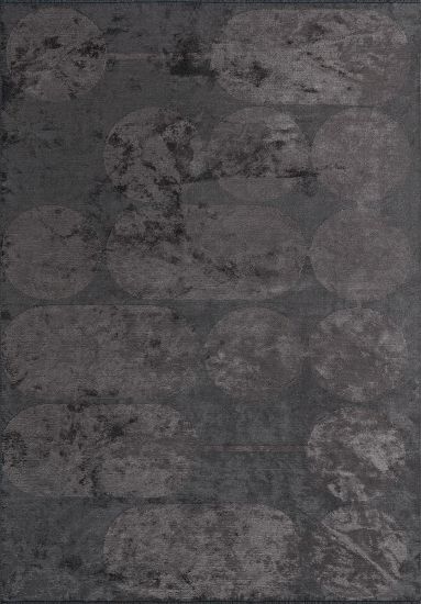 Spectacular Grey Abstract Living Room Rug