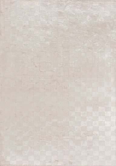 Synergy Beige Geometric Modern Rug