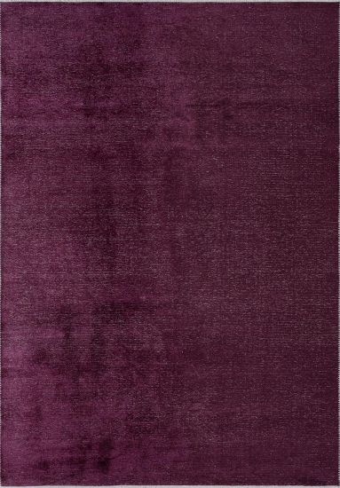 Fresco Plain Red Modern Rug