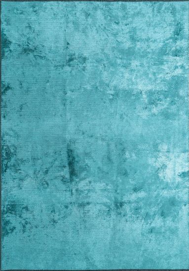 Modern Blue Fairytale Abstract Rug