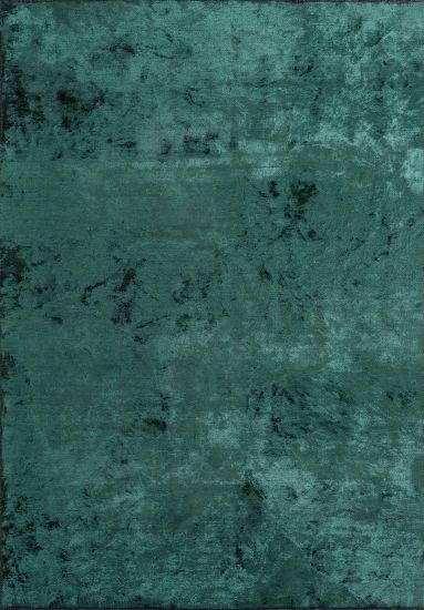 Green Fairytale Abstract Living Room Rug