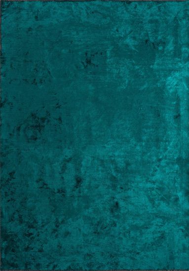 Fairytale Blue Abstract Living Room Rug