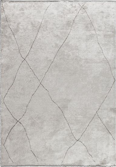 Epoch Grey  Abstract Modern Area Rug