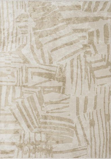 Phoenix Abstract Grey Living Room Rug