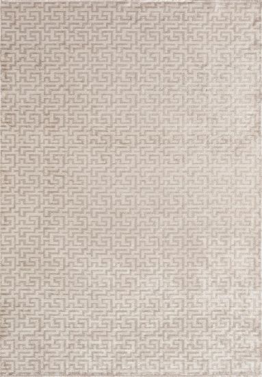 Geometric Erudo Cream & Grey Modern Rug