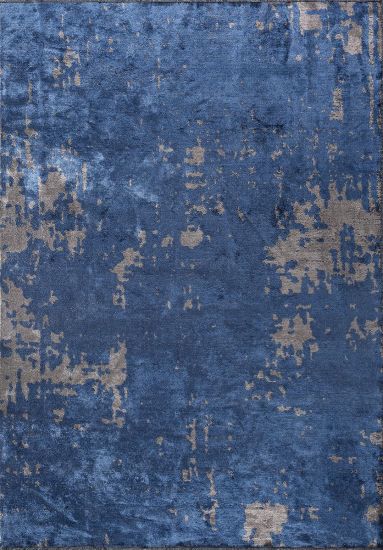 Blue & Grey Celesta Abstract Area Rug