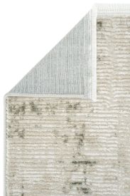 Safir85 Modern Abstract Cream Green Indoor Rug