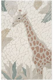Klein85 Cream Multicolour Kids Bedroom Rug