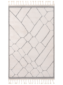 Vetona Cream Patterned Indoor Rug