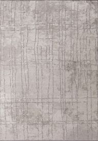 Istanbul Grey Abstract Living Room Rug