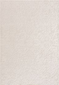 Eclectic Cream Floral Bedroom Rug