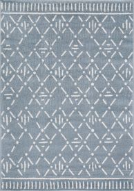 Celtic Grey & White Aztec Rug