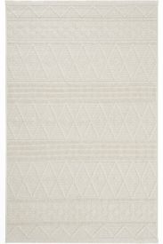 Haptir Cream Jute & Sisal Trellis Outdoor Area Rug