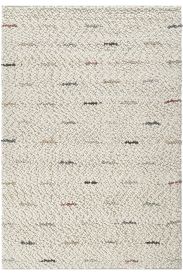 Eltape Cream Plain Living Room Rug