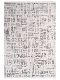 Luminous Cream & Grey Distressed Area Rug