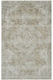 Prime85 Beige Gold Modern Distressed Living Room Rug