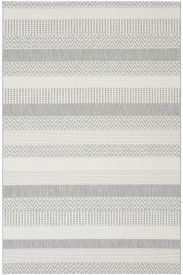 Elena85 Grey Patterned Area Rug