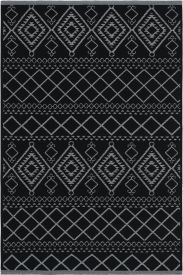 Marcos85 Black Aztec Indoor Rug