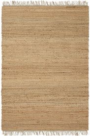 Vimptal Brown Plain Jute & Sisal Outdoor Area Rug