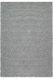 Eltape Grey Modern Plain Indoor Rug