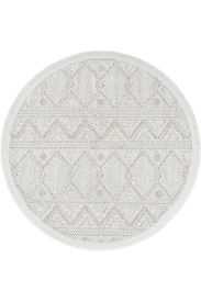 Mikasa85 Beige Cream Modern Patterned Area Rug