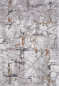 Sorrelle Grey Cream Modern Abstract Indoor Rug