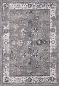 Kaveli Grey Cream Modern Persian & Oriental Indoor Rug