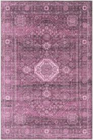 Private85 Pink Modern Patterned Indoor Rug