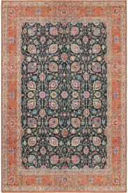 Private85 Multicolour Patterned Bordered Area Rug