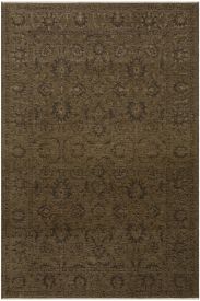 Azelia85 Green Brown Modern Floral Indoor Rug