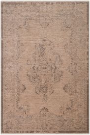 Azelia85 Beige Brown Modern Floral Living Room Rug