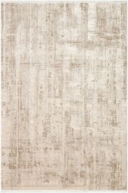 Peace85 Beige Cream Abstract Living Room Rug