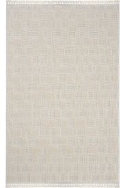 Jerry85 Cream Distressed Area Rug